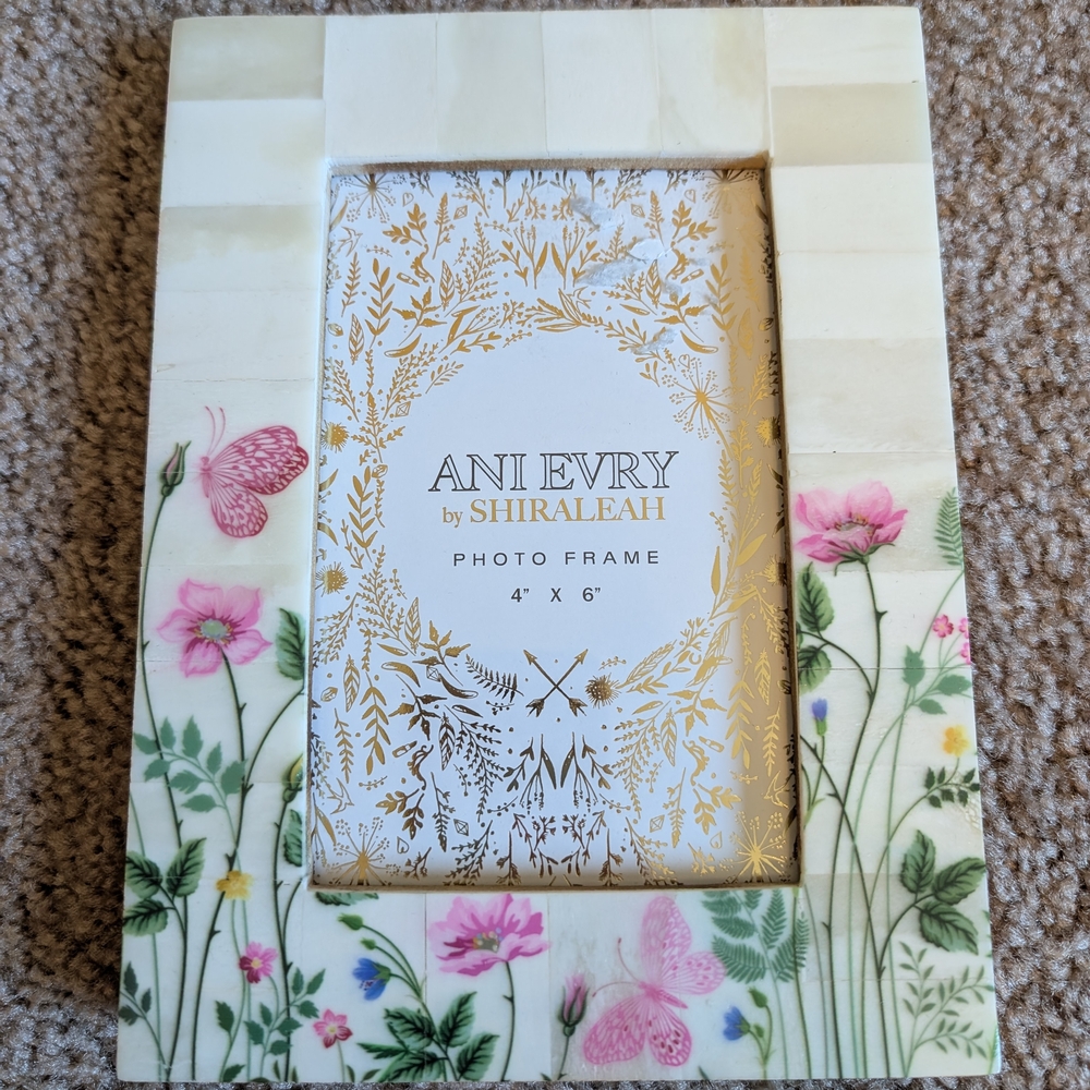 Shiraleah Multicolor Botanical Photo Frame